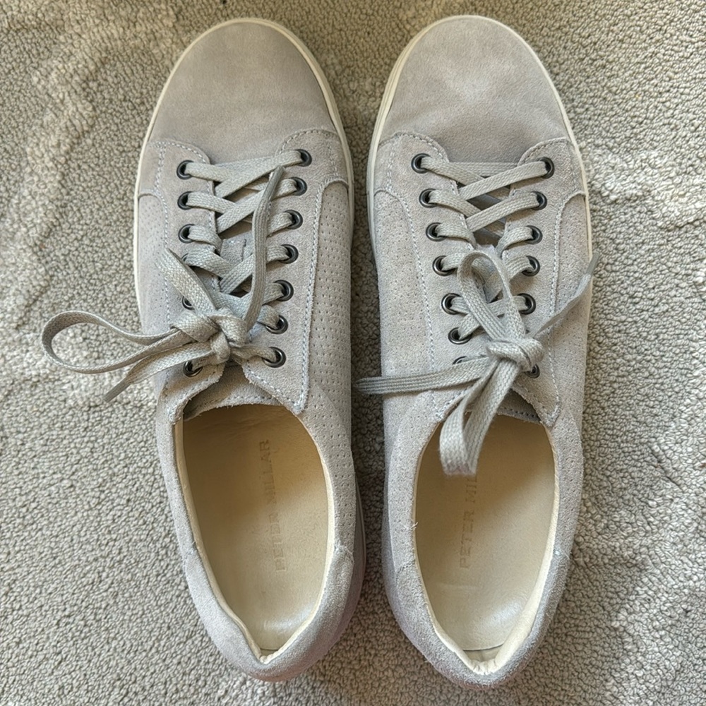 Peter Millar Gray Sneakers